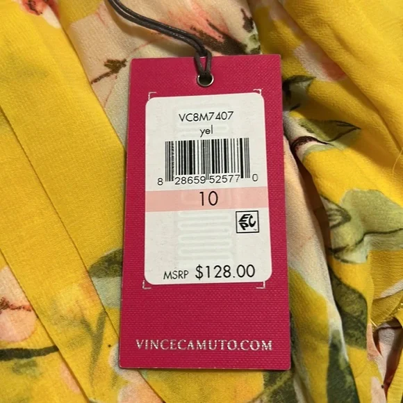 Vince Camuto chiffon midi dress - Picture 4 of 5